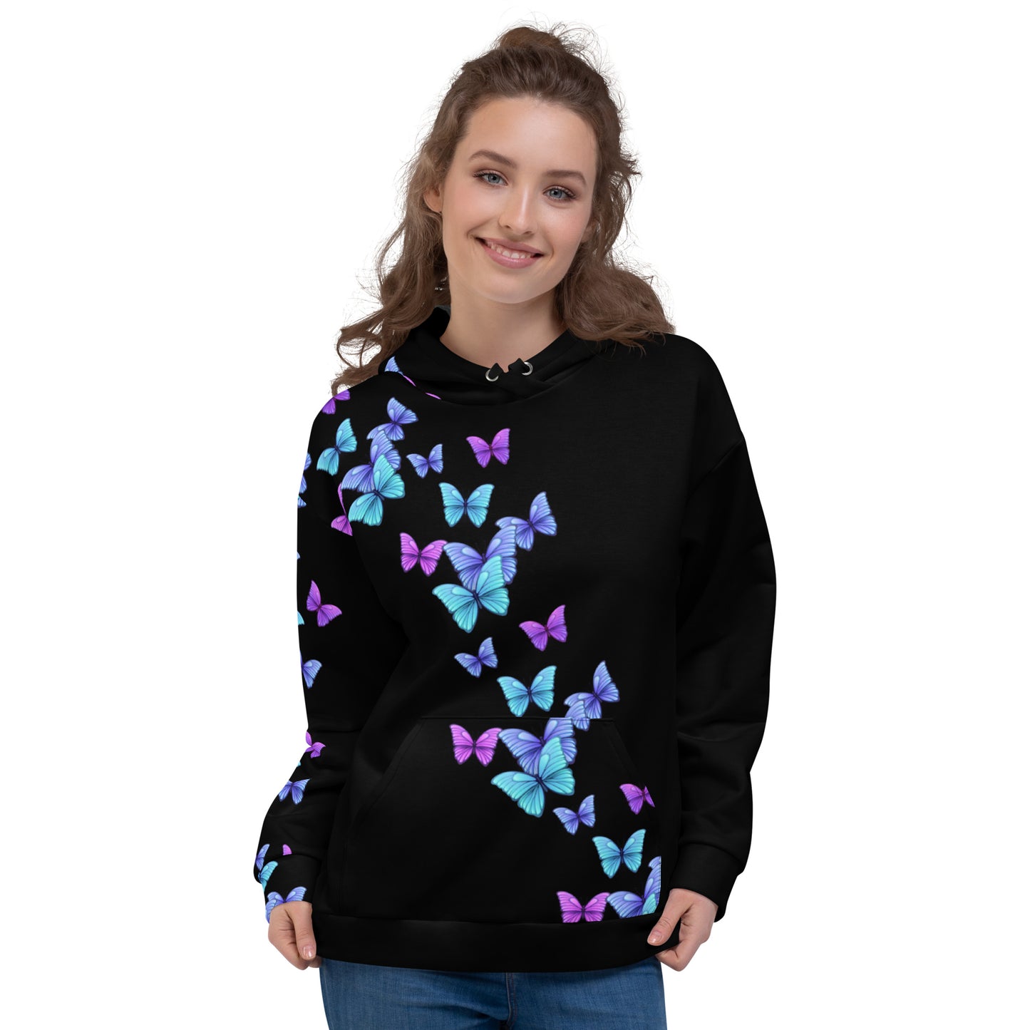 Black Butterfly Hoodie