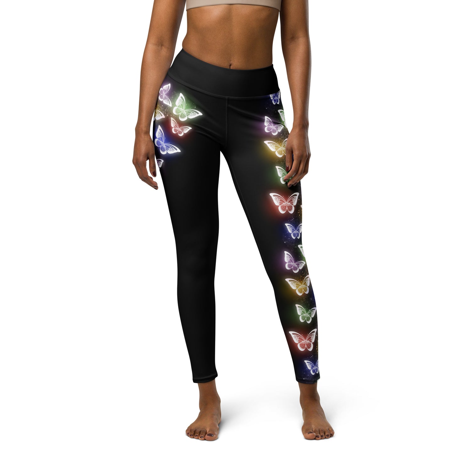 Glowing Butterfly Leggings