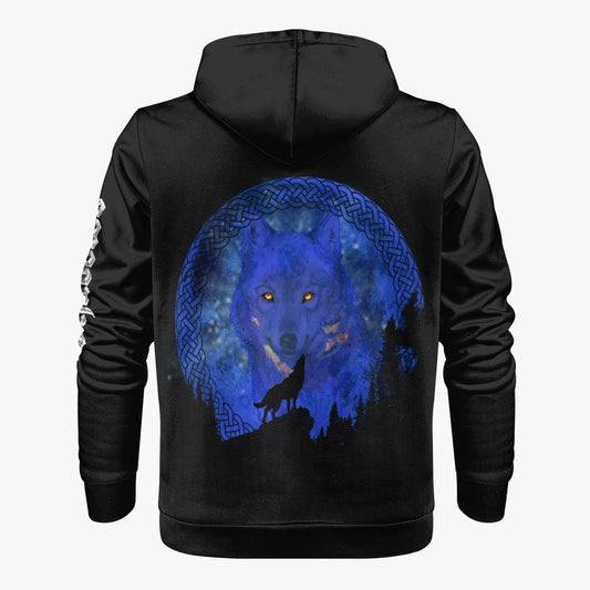 Midnight Wolf Unisex Hoodie