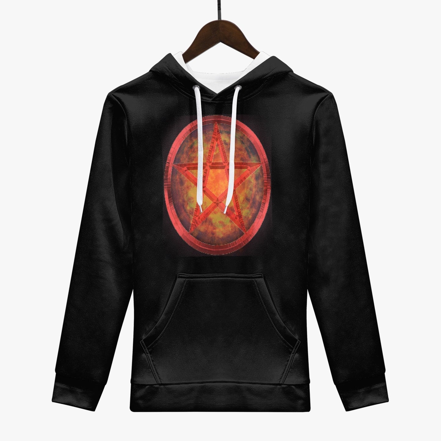 Hoodie Pentagram Fire