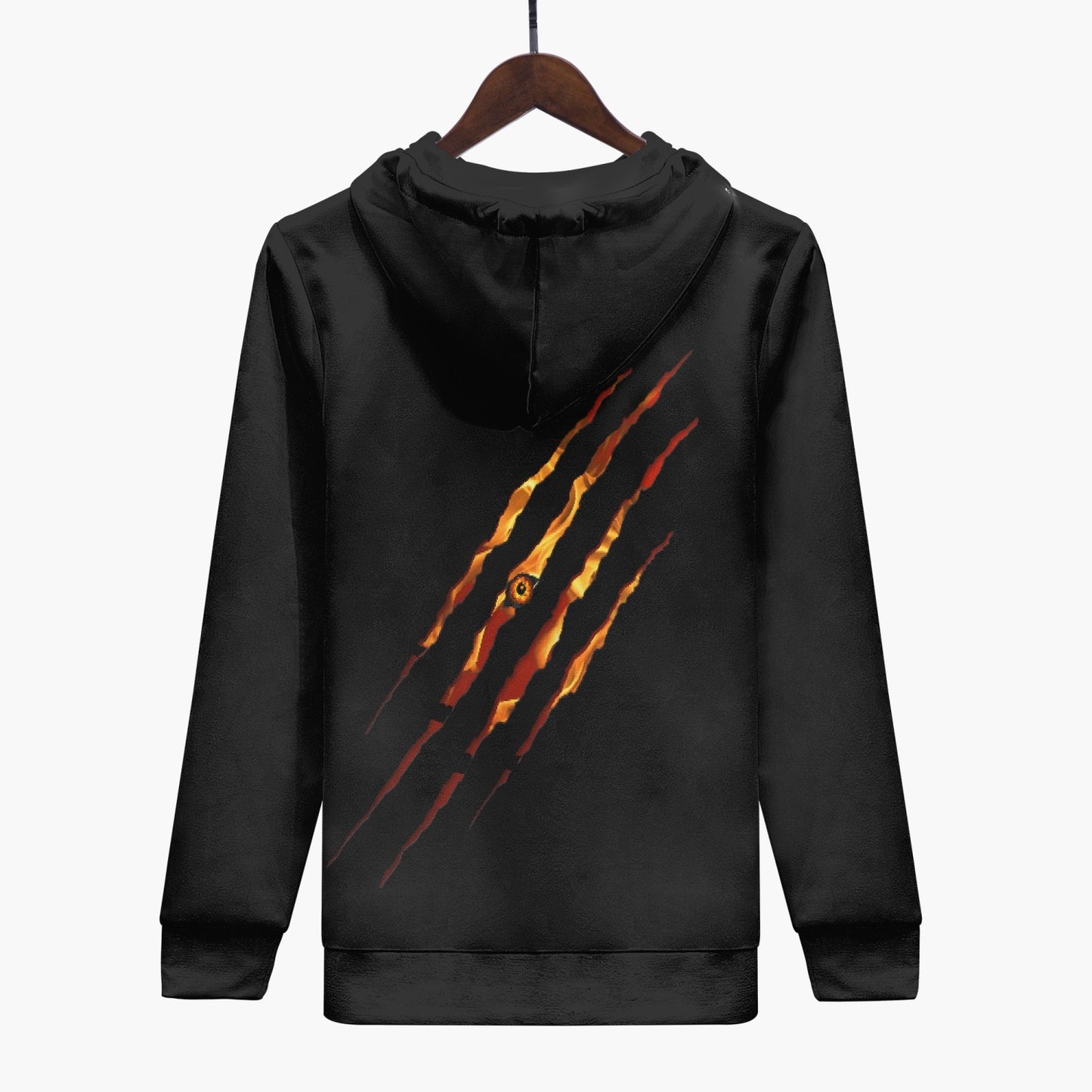 Hoodie Pentagram Fire