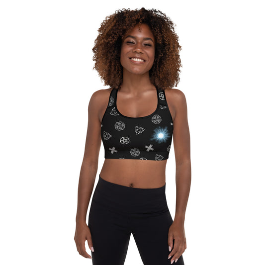 Wicca Celtic Symbol Padded Sports Bra