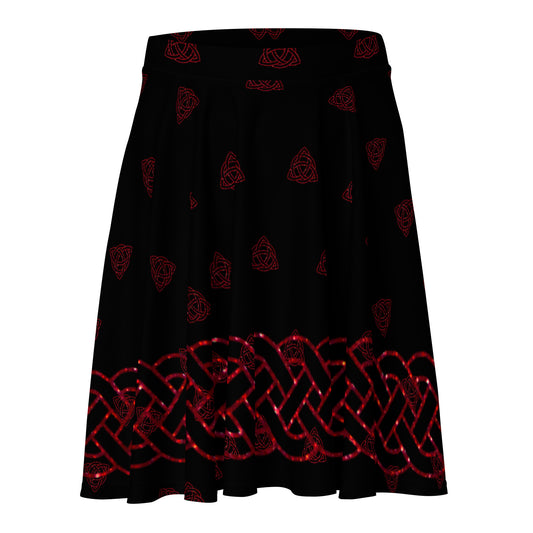 Celtic Red Wicca Skirt