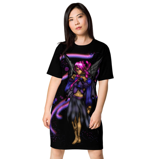 Purple Fairy T-shirt dress