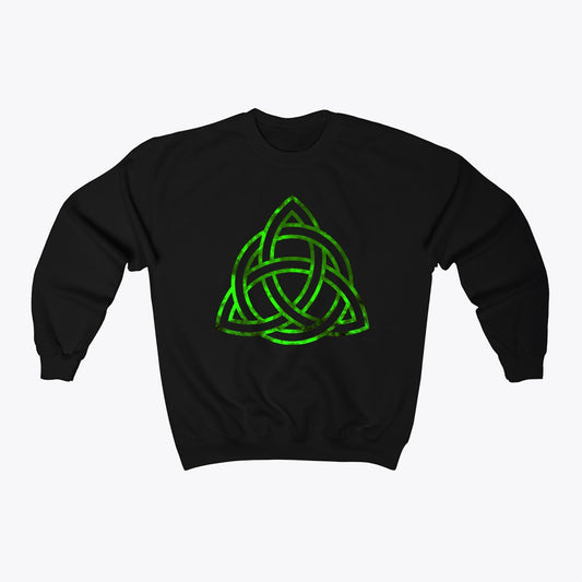 Celtic Green Knot Sweatshirt