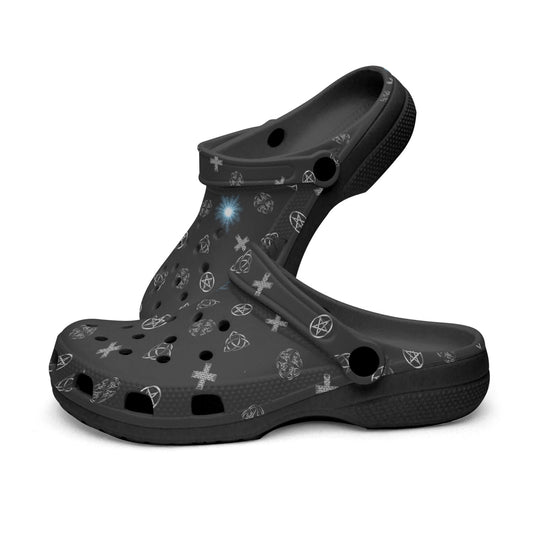 Wicca Pattern Clogs