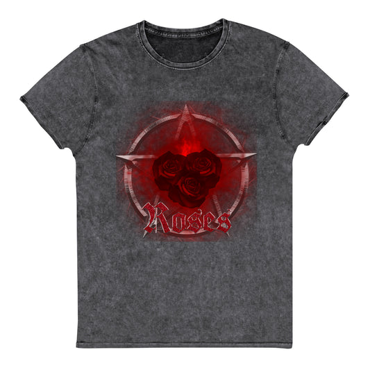 Roses Denim T-Shirt